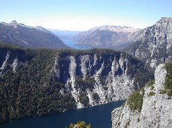 View from the Andes